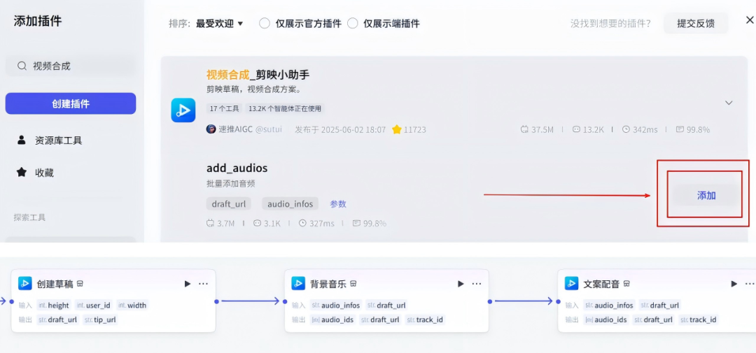 Coze工作流:一键生成书单视频,小白可快速上手!