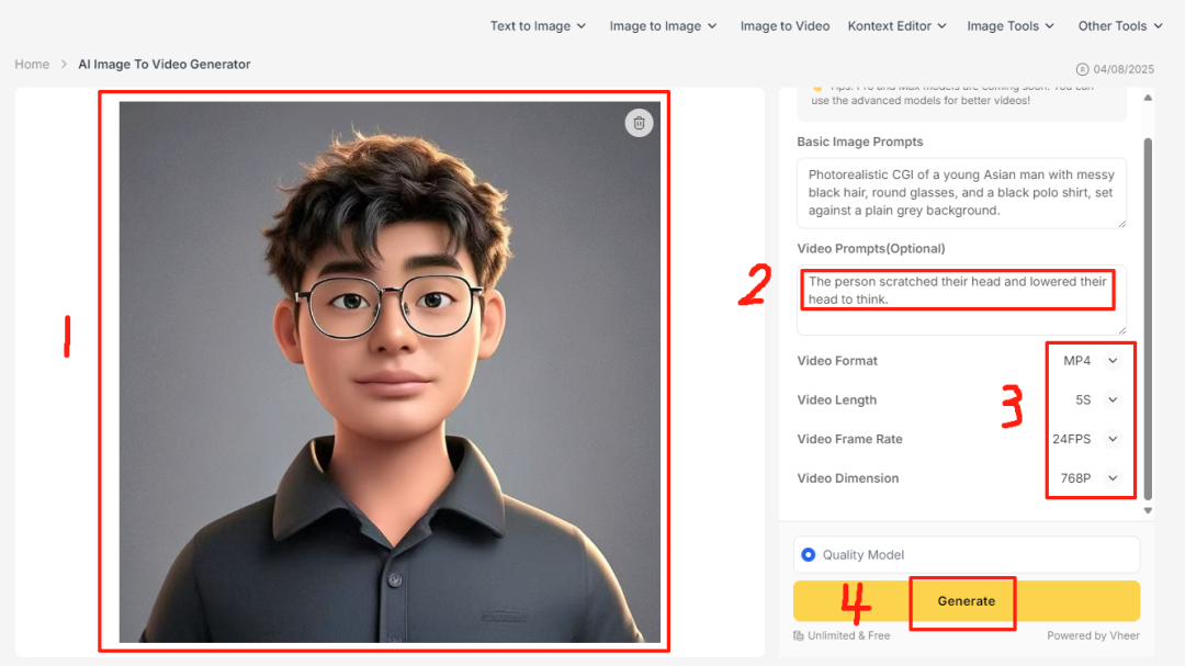 100%免费，不限次数，无需魔法，无限生图生视频的AI网站给大家找到了