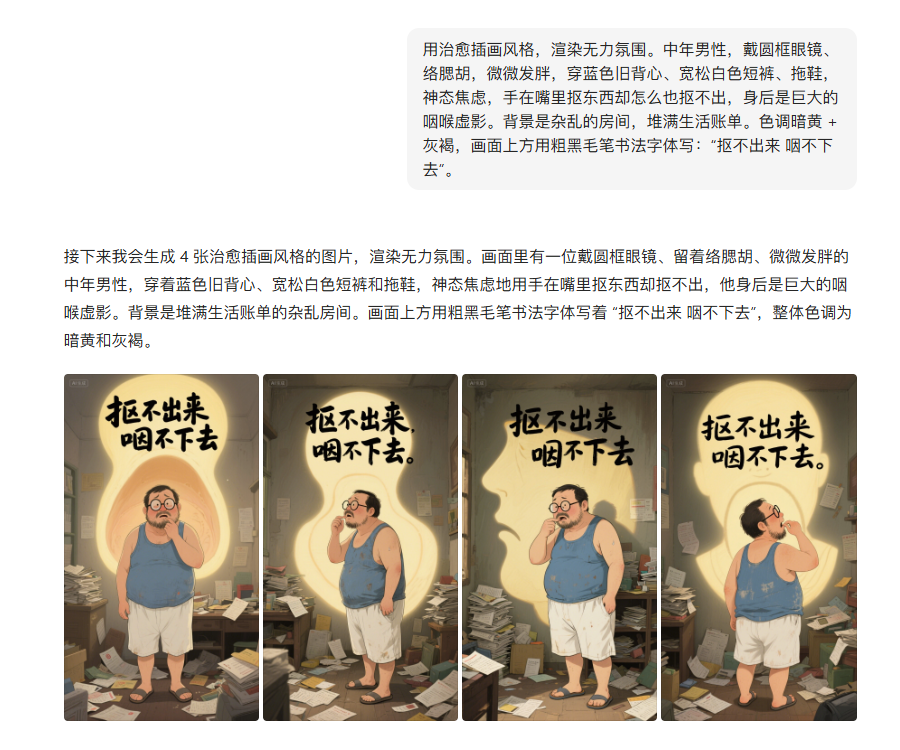 我用豆包反推爆款插画提示词，超稳